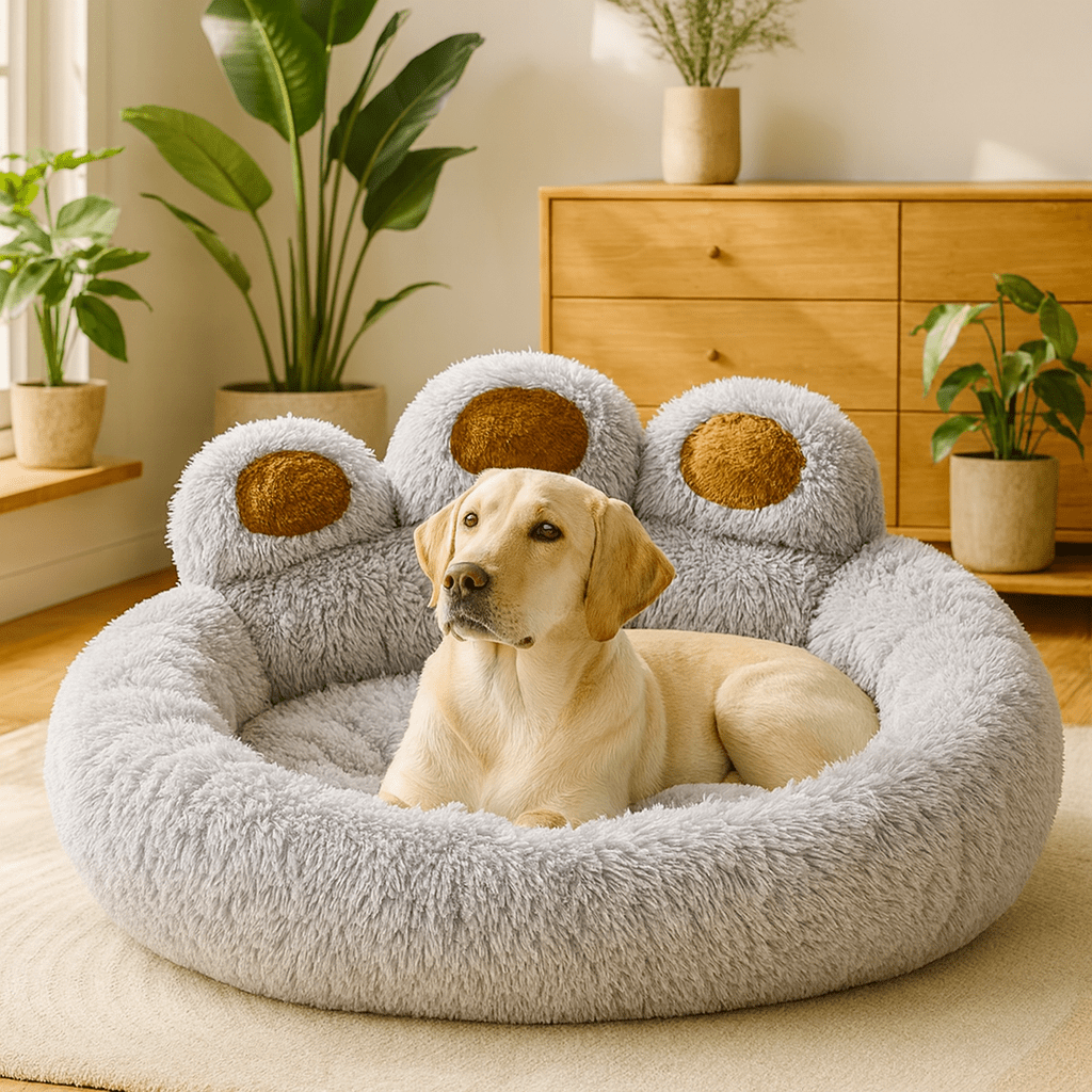 Lit en Peluche Confortable pour Chiens & ChatsPurravia Pet Living Store