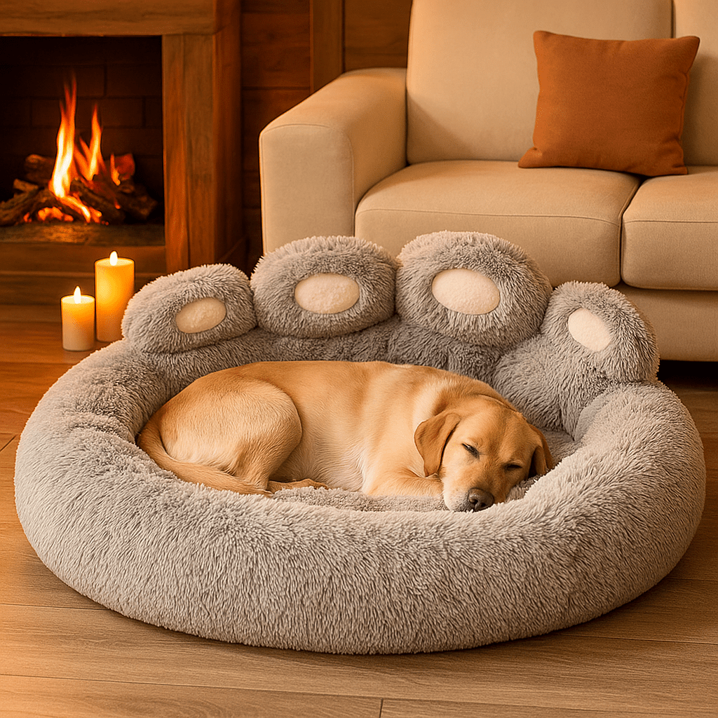 Lit en Peluche Confortable pour Chiens & ChatsPurravia Pet Living Store