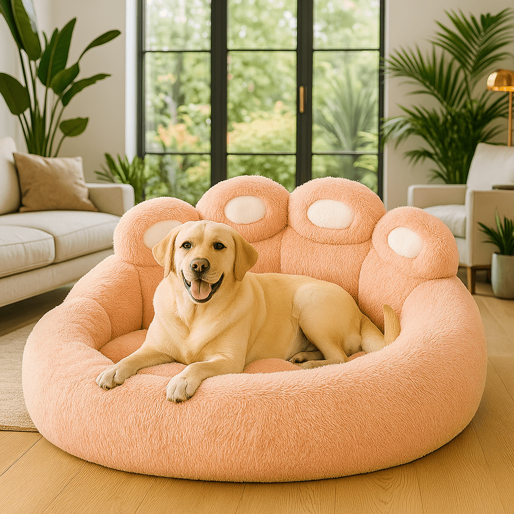 Lit en Peluche Confortable pour Chiens & ChatsPurravia Pet Living Store