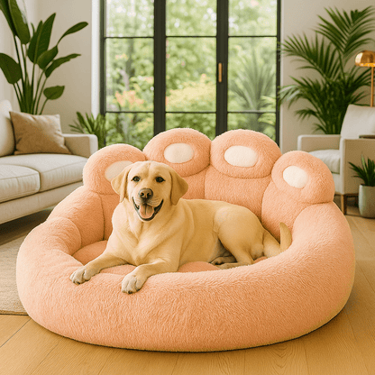 Lit en Peluche Confortable pour Chiens & ChatsPurravia Pet Living Store