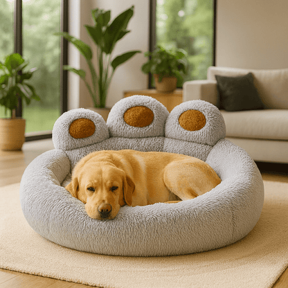 Lit en Peluche Confortable pour Chiens & ChatsPurravia Pet Living Store