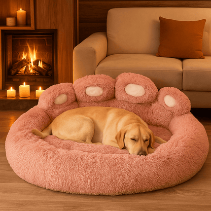 Lit en Peluche Confortable pour Chiens & ChatsPurravia Pet Living Store