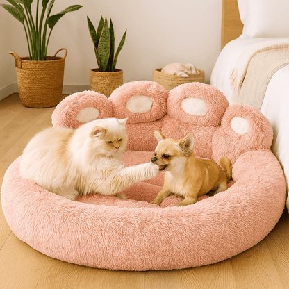 Lit en Peluche Confortable pour Chiens & ChatsPurravia Pet Living Store